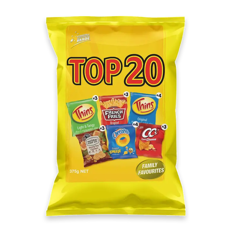 Variety Chips Lunch Box Snacks