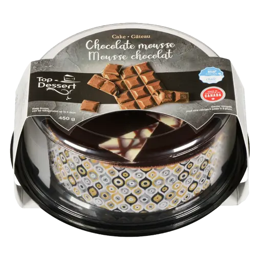 Cake 6 Inch Chocolate Mousse 450 g (frozen)