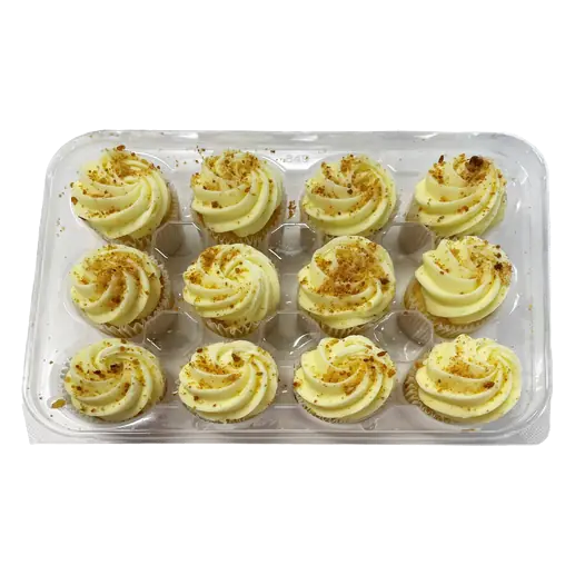 Mini Cupcakes Lemon 12 Pack 300 g (frozen)
