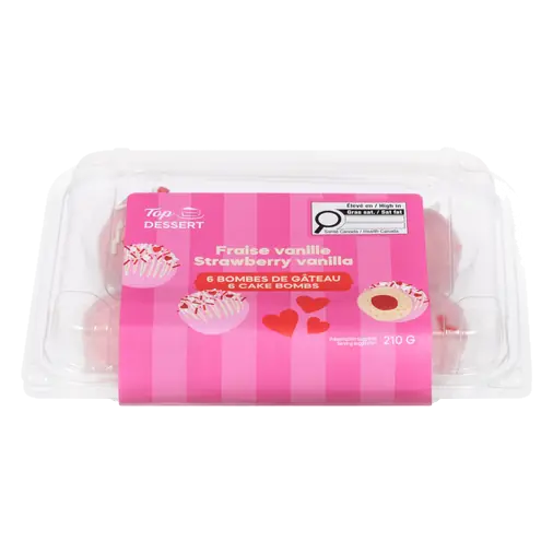 Cake Bombs Strawberry Vanilla 210 g
