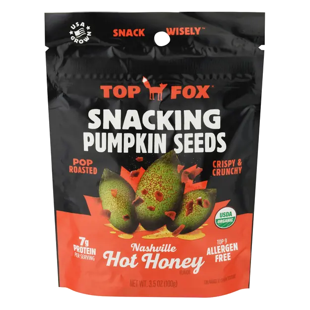 Nashville Hot Honey Snacking Pumpkin Seeds