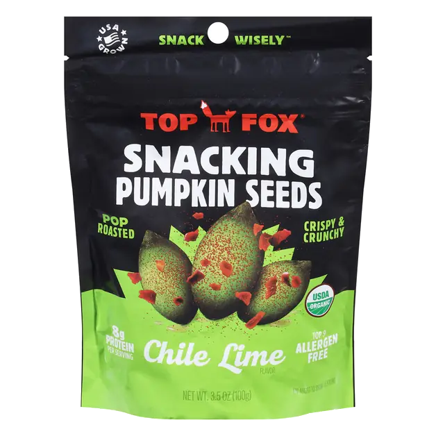 Pop-Roasted Chile-Lime Pumpkin Seeds