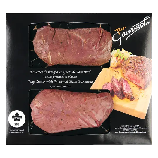 Marinated Flap Meat Steak