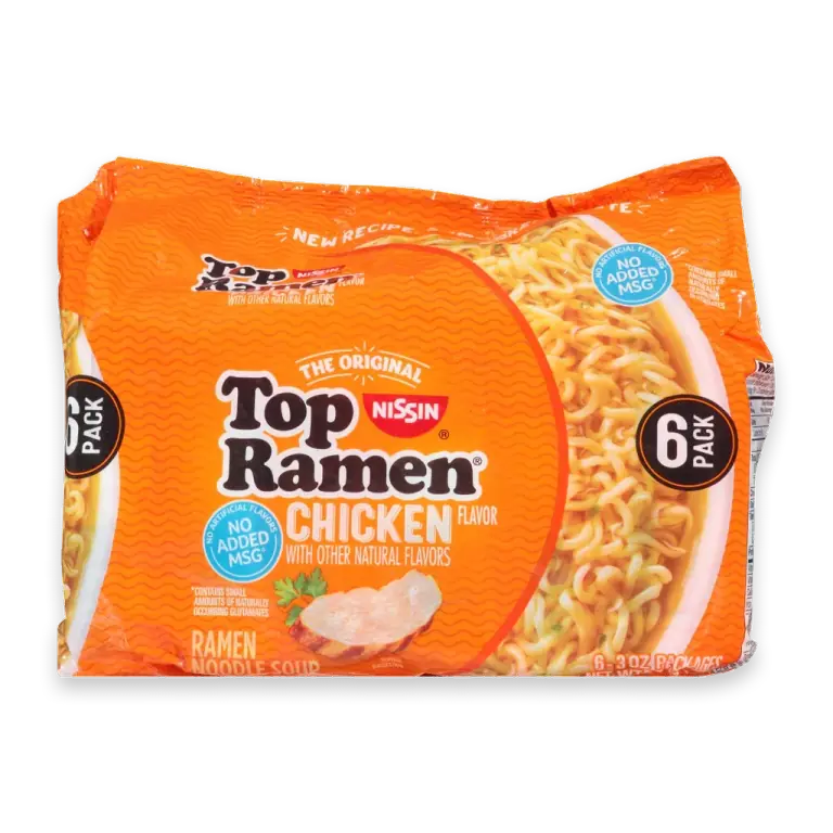 Chicken Flavor Ramen Noodle Soup
