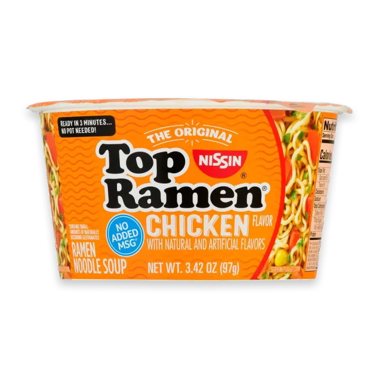 Nissin Top Ramen Chicken Flavor Ramen Noodle Soup