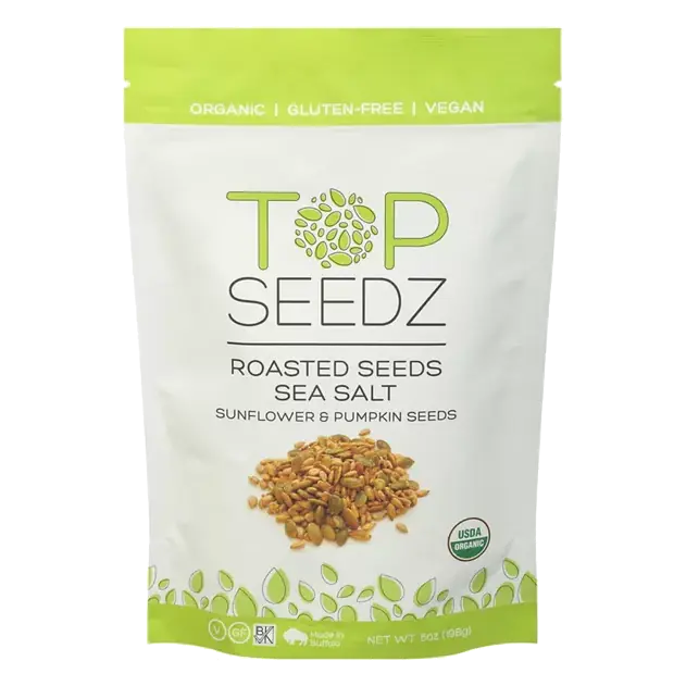 Sunflower & Pumpkin Seeds, Roasted Sea Salt