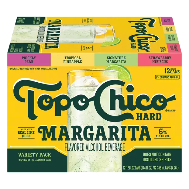 Margarita Hard Seltzer Variety Pack - 12 pk