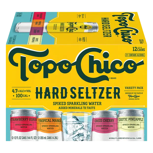 Variety Pack Hard Seltzer - 12 pk