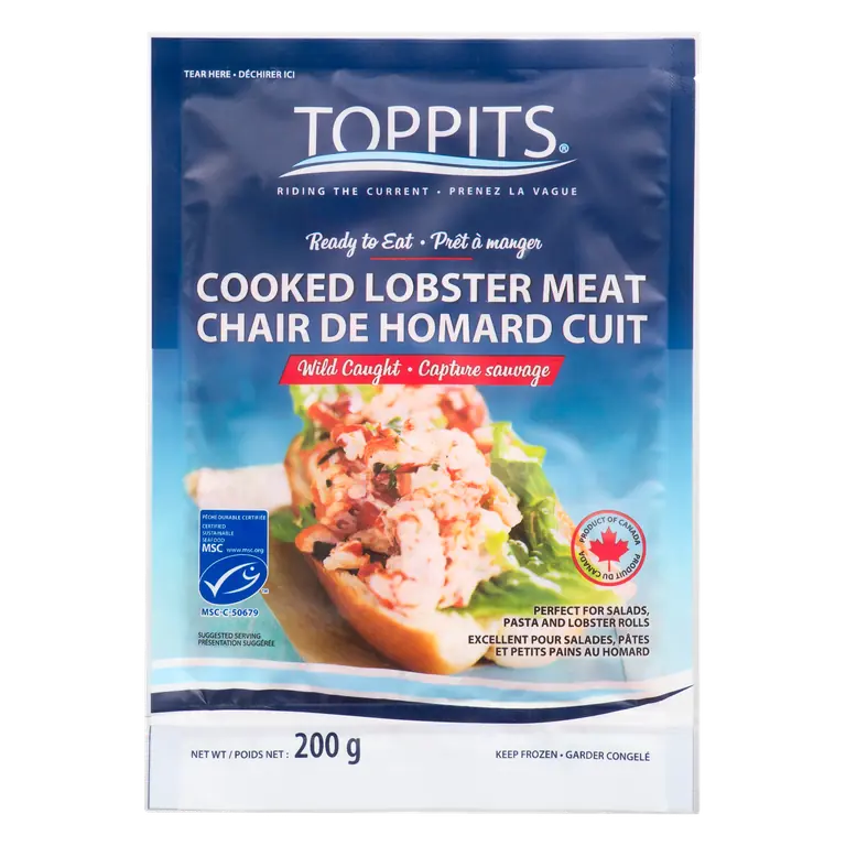 Frozen Cooked Lobster Meat 200 g