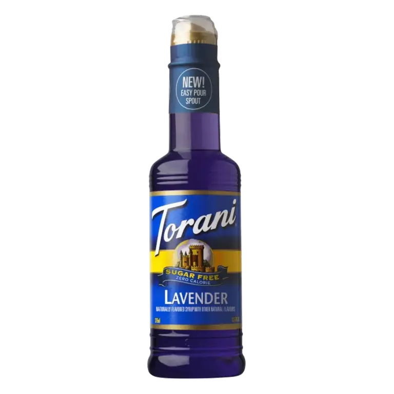 Torani Sugar Free Lavender Syrup for Coffee Drinks and Desserts, 12.7 fl oz