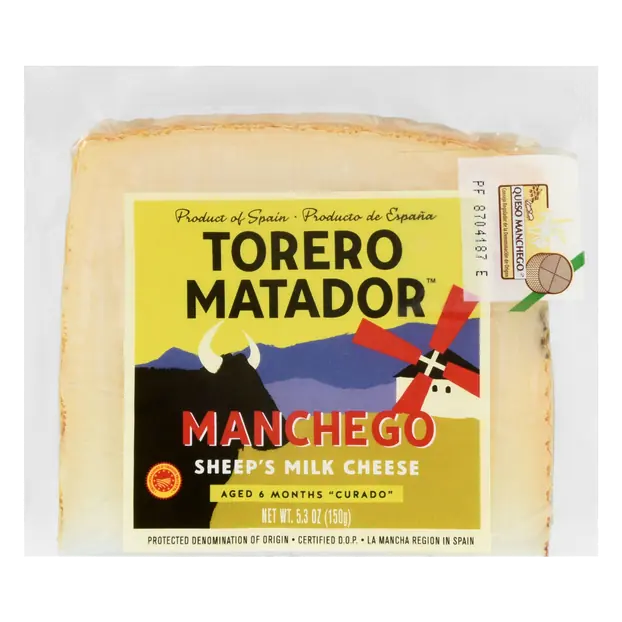Sheep's Milk Manchego Cheese Wedge