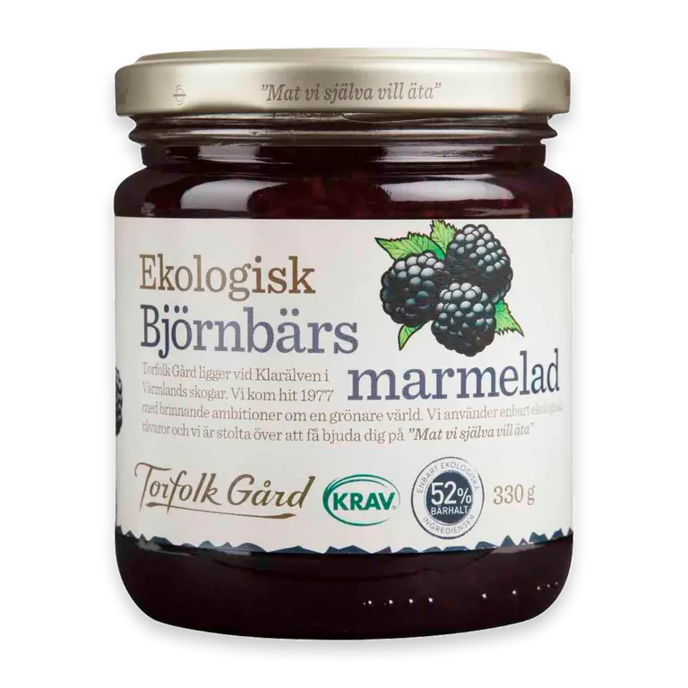 Marmelad Björnbär Torfolk Gård