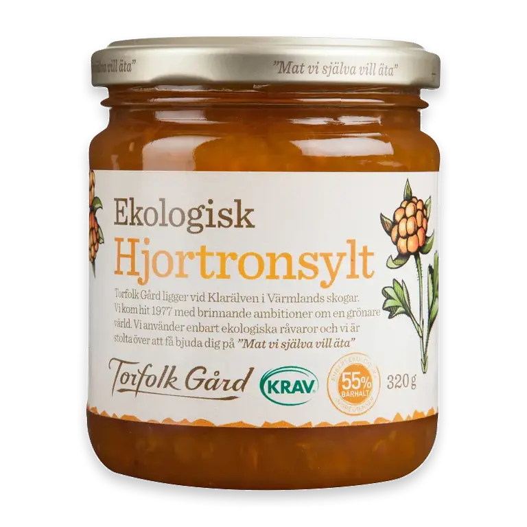 Hjortronsylt 320g KRAV