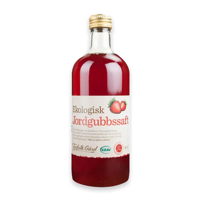 Jordgubbssaft 50cl KRAV