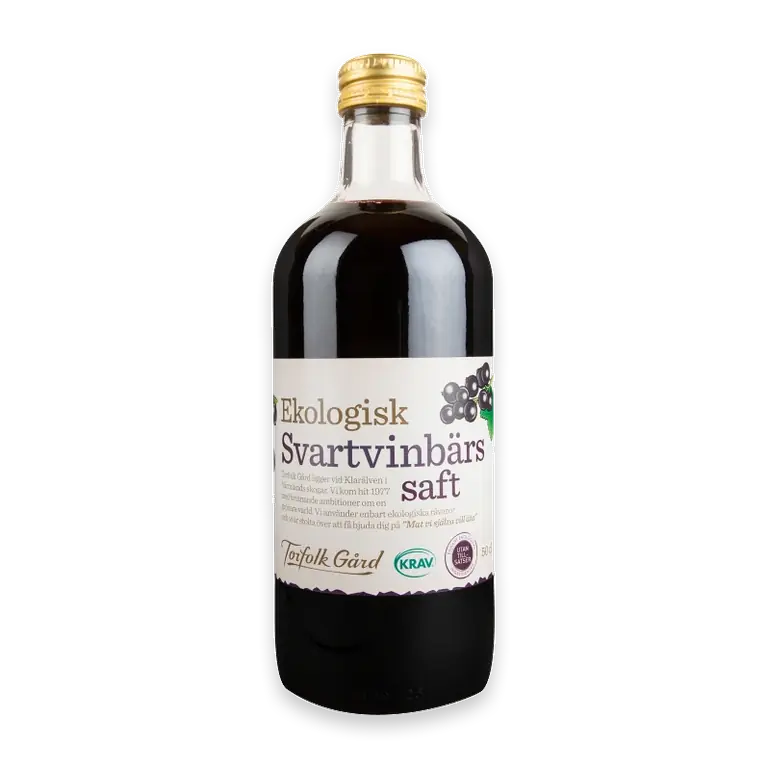 Svartvinbärssaft 50cl KRAV