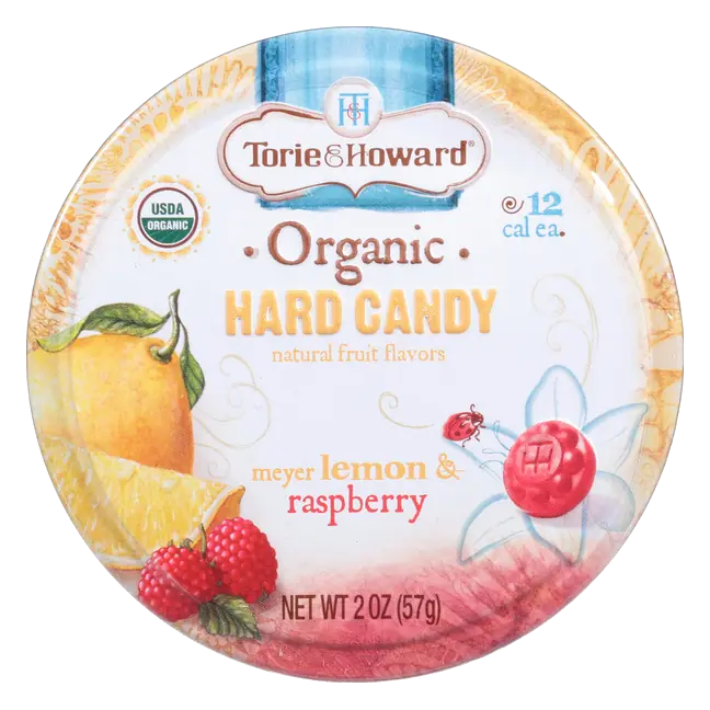 Torie & Howard Organic Lemon Raspberry Candy