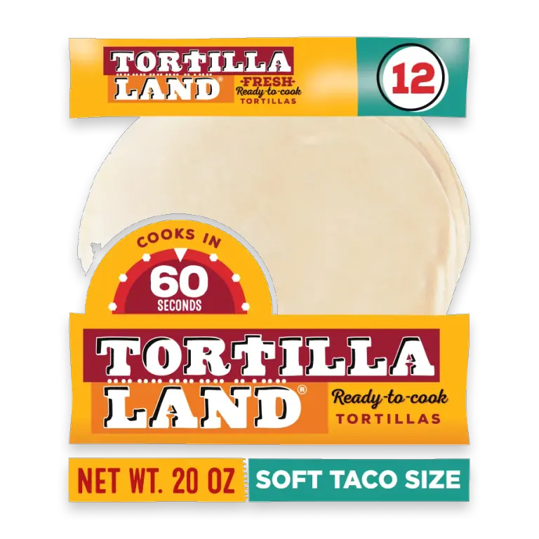 Uncooked Flour Tortillas, Soft Taco Size