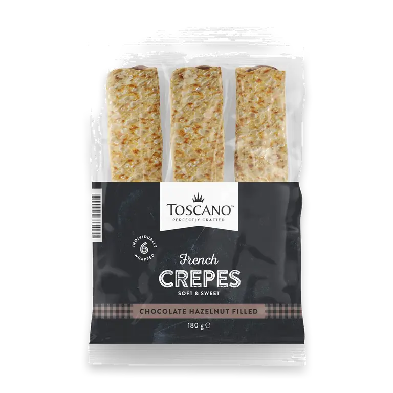 French Crepes Chocolate Hazelnut