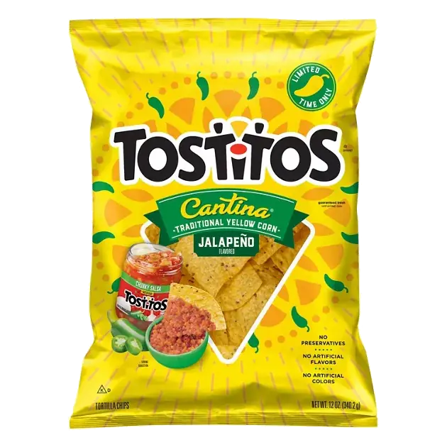 Cantina Tortilla Chips, Jalapeno Flavored