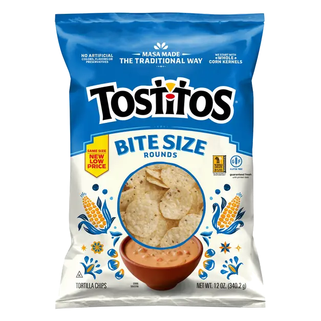 Gluten Free Bite Size Tortilla Chips