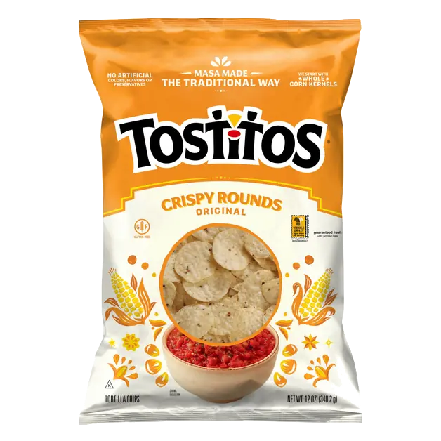 Gluten Free Crispy Rounds Tortilla Chips