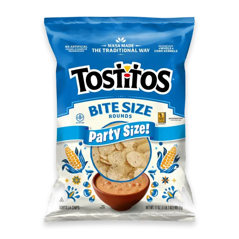 Rounds Tortilla Chips Party Size