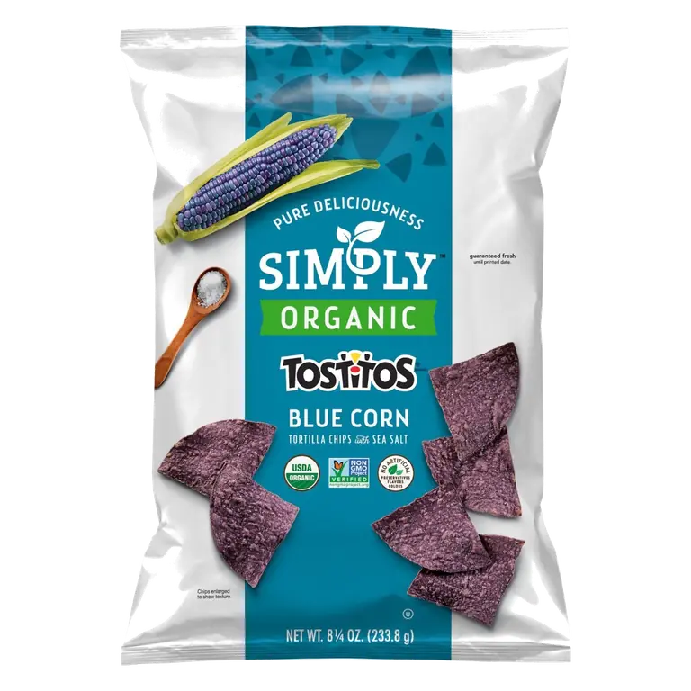 Sea Salt Blue Corn Tortilla Chips