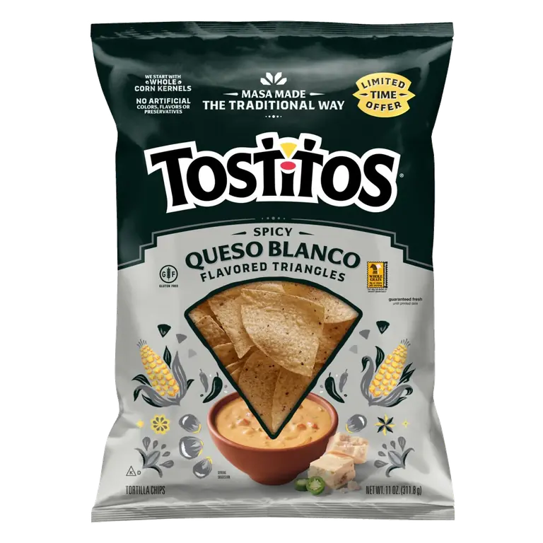 Spicy Queso Blanco Tortilla Chips
