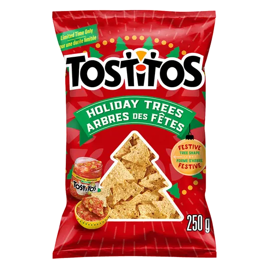 Tortilla Chips Holiday Trees 250 g