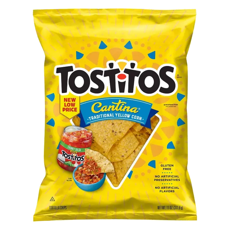 Tostitos Cantina Traditional Tortilla Chips, 11oz: Gluten-Free, No Artificial Flavors