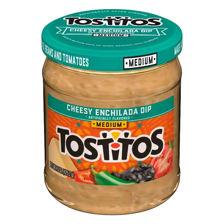 Tostitos Cheesy Enchilada Dip, 15oz: Medium Spice Level