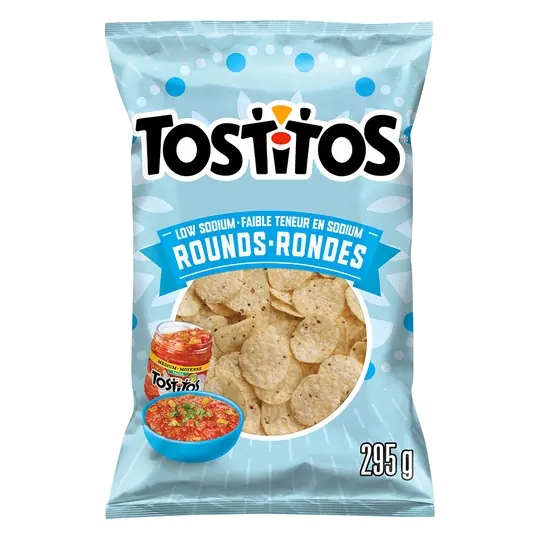 Rounds Tortilla Chips Low Sodium 295 g
