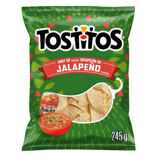 Tortilla Chips Hint of Jalapeño 245 g