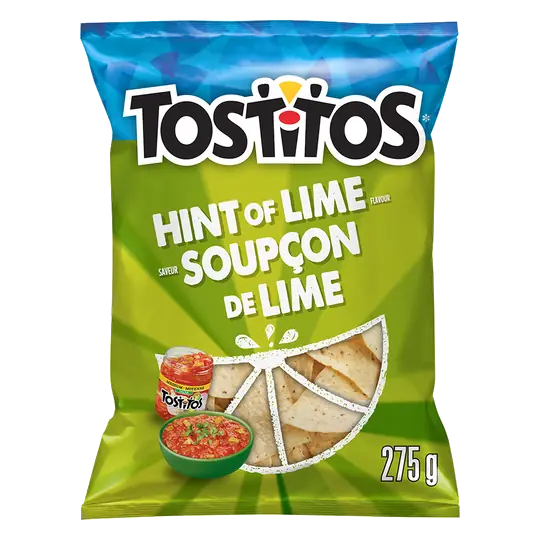 Tortilla Chips Hint of Lime 275 g