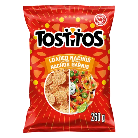 Tortilla Chips Loaded Nachos Flavour 260 g