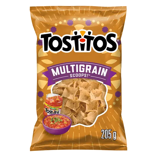 Tortilla Chips Multigrain Scoops! 205 g