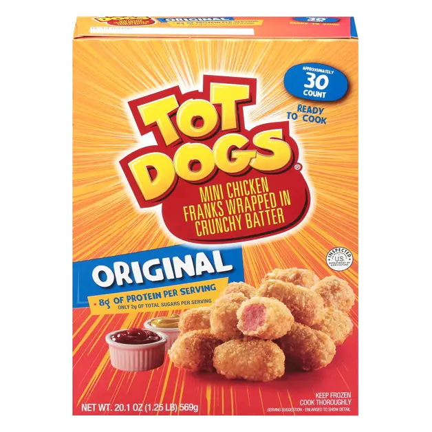 Original Mini Chicken Franks in Crunchy Batter Frozen