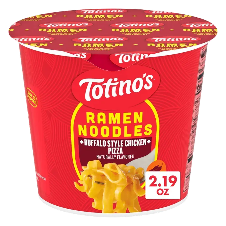 Totino's Buffalo Chicken Pizza Ramen Noodles Cup, 2.19oz