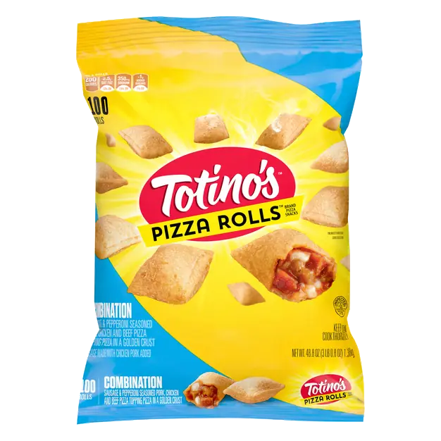 Combination Pizza Rolls Snacks - 100 ct Frozen