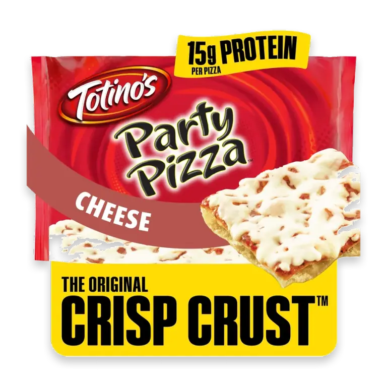 Party Pizza Cheese 15g Protein Thin Crust Frozen Pizza