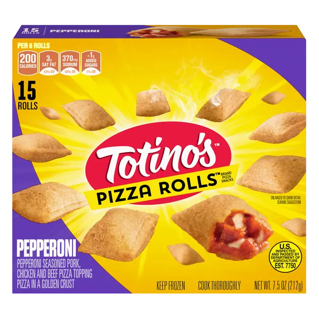 Pepperoni Pizza Rolls Snacks - 15 ct Frozen