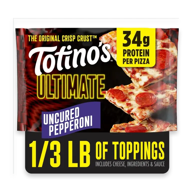 Ultimate Pizza Uncured Pepperoni 34g Protein Thin Crust Frozen Pizza