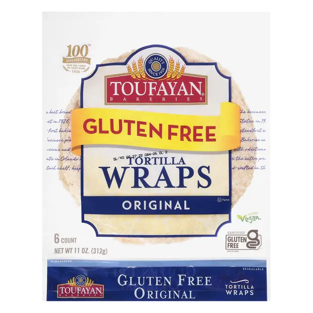 Gluten Free Original Wraps - 6 ct