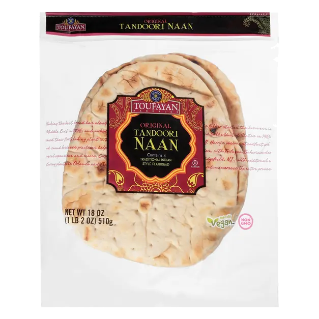 Original Tandoori Naan - 4 ct