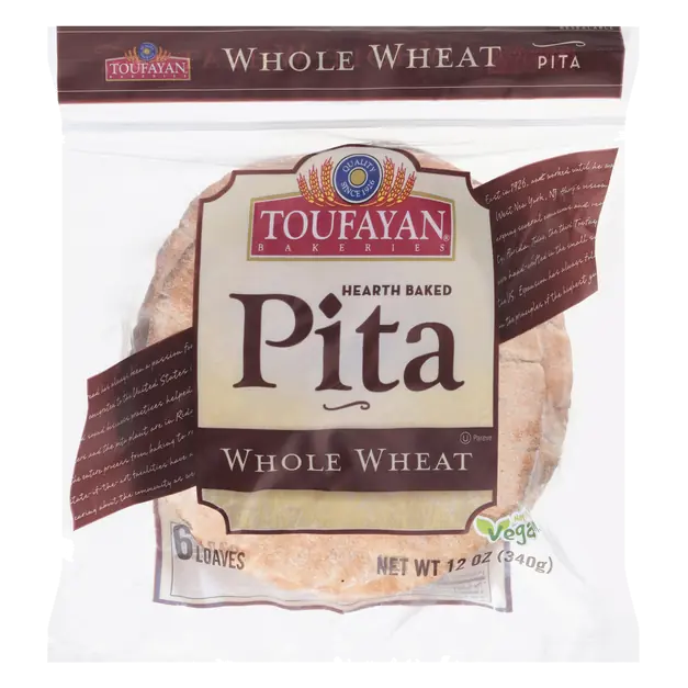 Whole Wheat Pita Bread - 6 ct