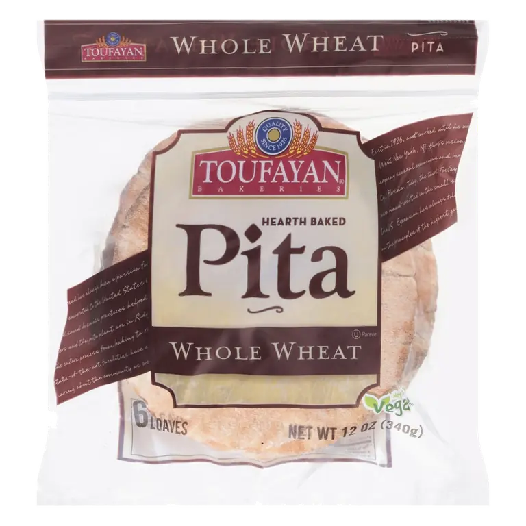 Whole Wheat Pita Hearth Baked Loaves