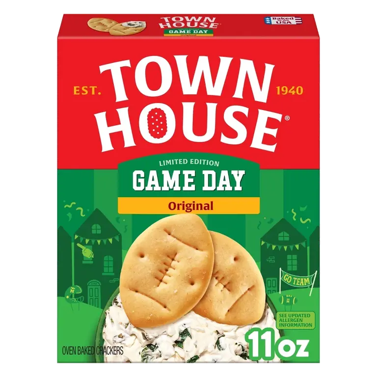 Town House Crackers Game Day Dippers, 11oz: Original, Butter