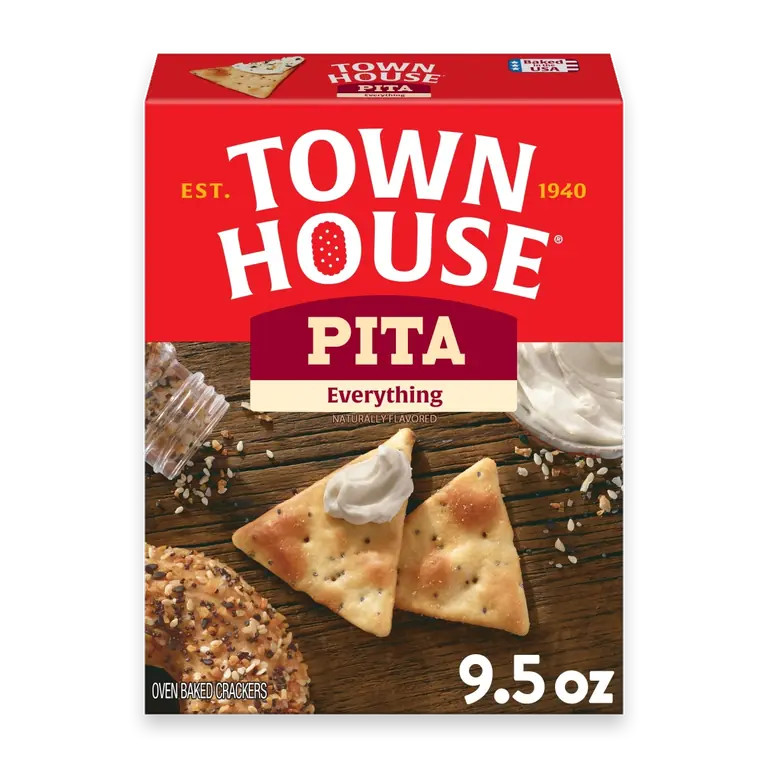 Everything Pita Crackers