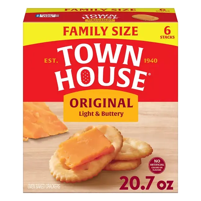Oven Baked Crackers, Original, Family Size