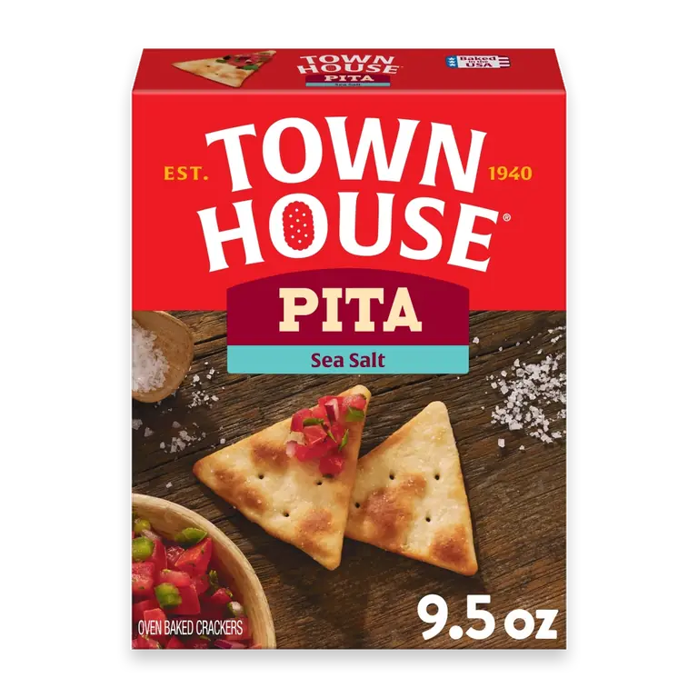 Sea Salt Pita Crackers